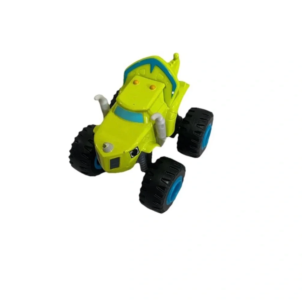 Viacom Blaze Greenbrier Colorful Mattel Vintage Monster Truck Toy Set